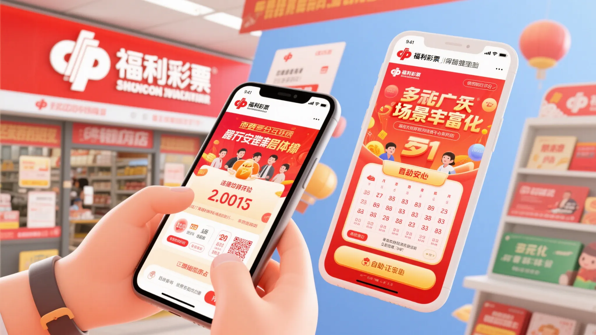 福运来临 彩绘幸福