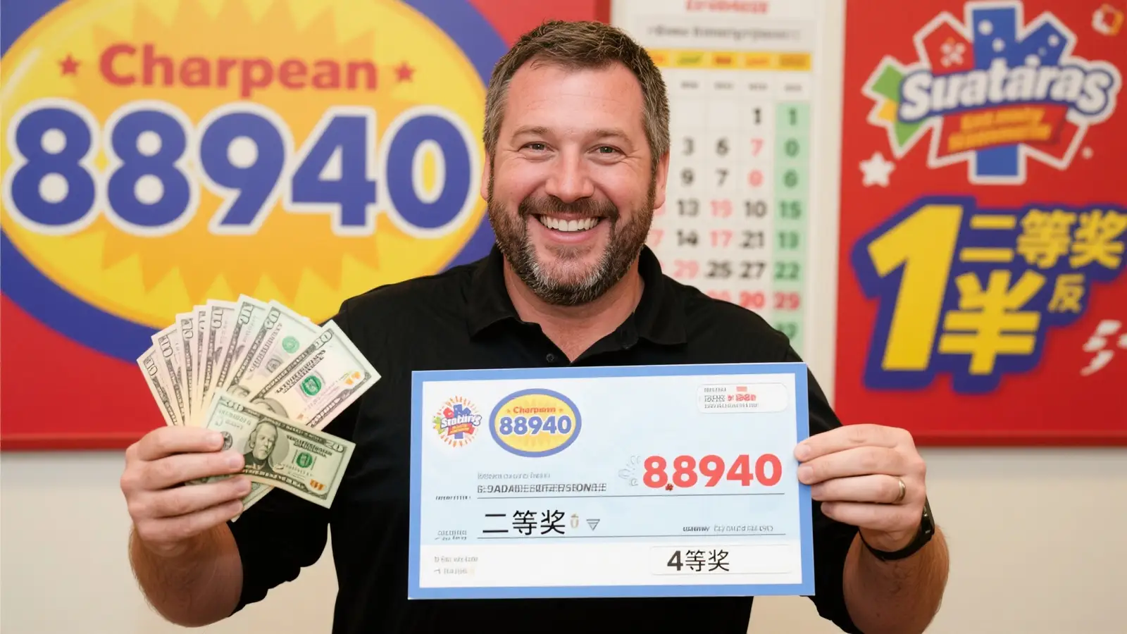 惊险中奖！男子喜获体彩894万：今年频中三四等奖