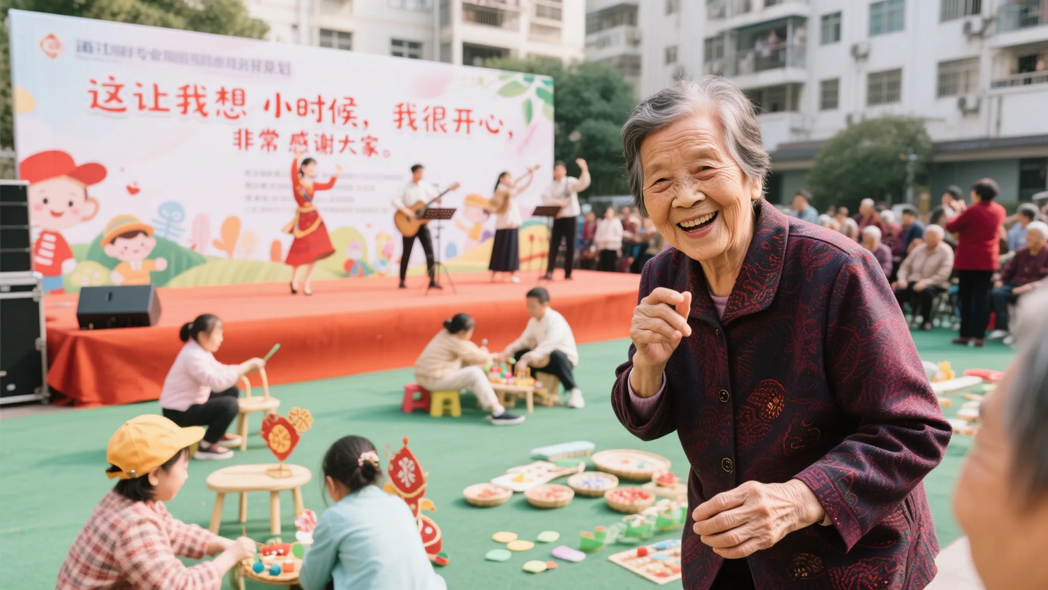 圆梦福彩——让笑容重返老人的童真时刻活动开启