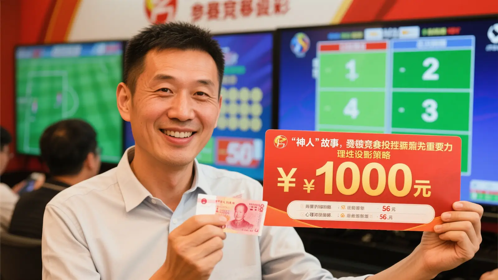 神人精准预测4场比分，竞彩狂揽1000万：从不重注下手