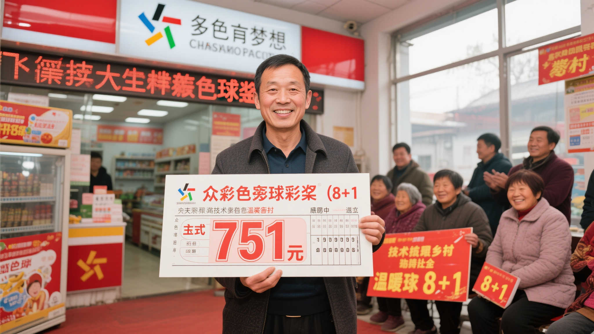 技术派彩民喜中双色球751万：返乡助力困境乡亲