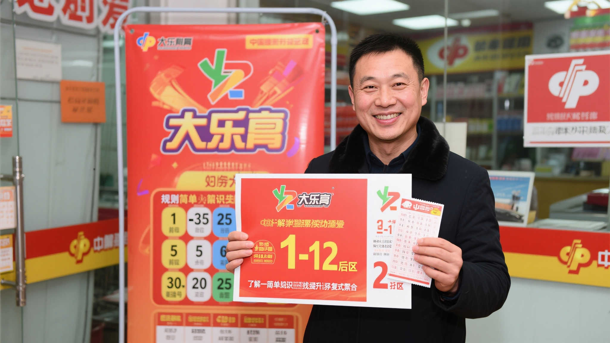 体彩新手即学即中大乐透2074万：未察觉复式可追加