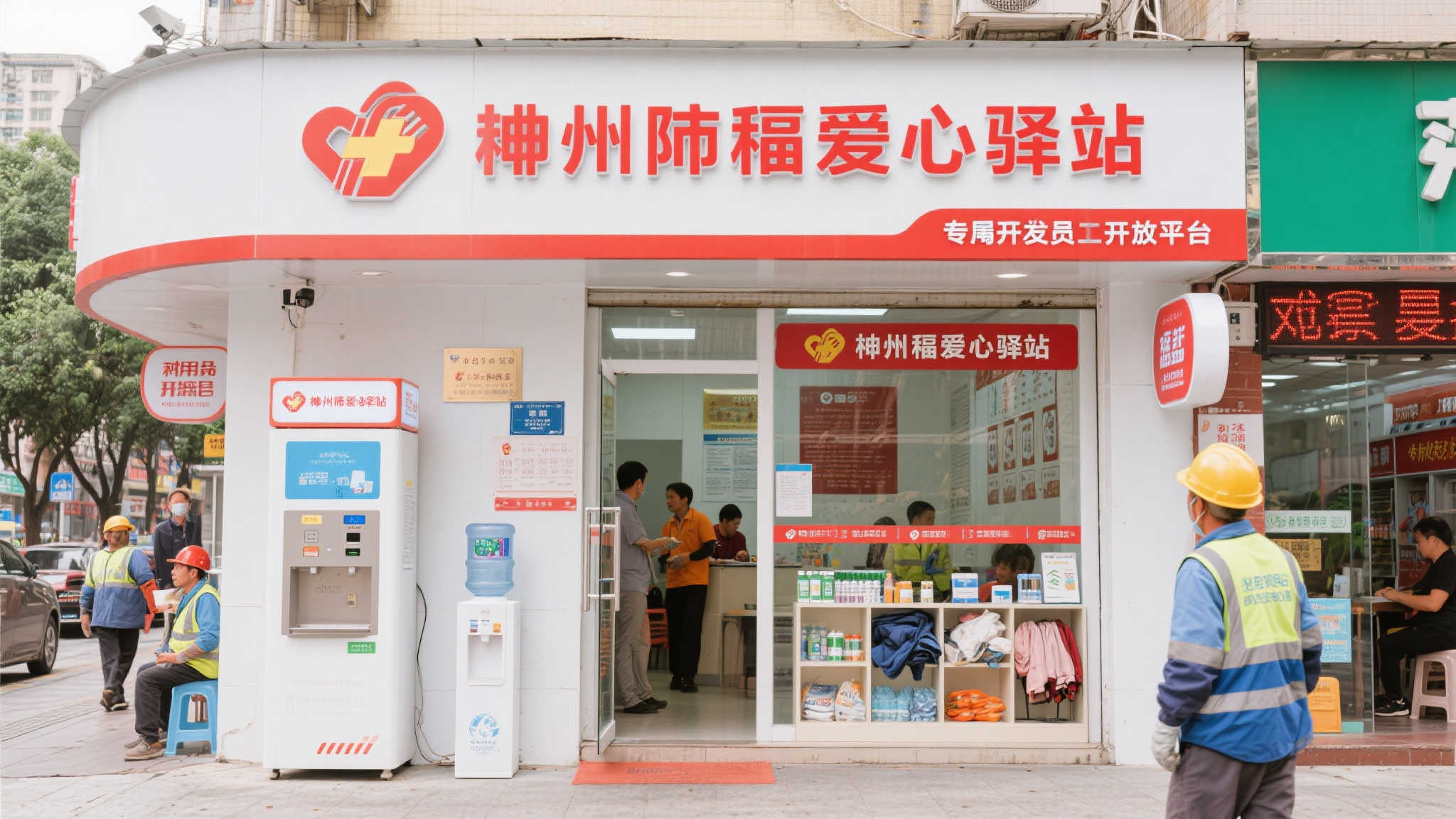 广东中山推出首个户外劳动者爱心驿站，真诚服务暖人心